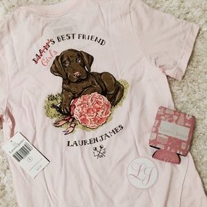 🌸🐾"Girl's best friend" Lauren James t-shirt