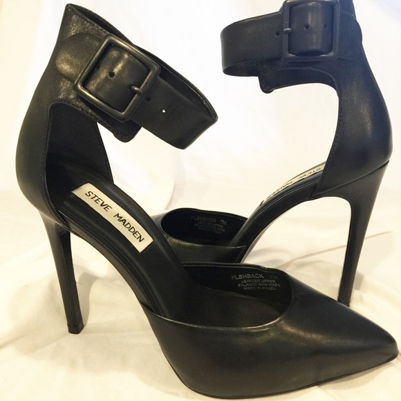 Steve Madden Shoes - Steve Madden Flshback Leather Heels👠👠