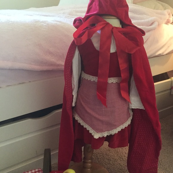 Haloween costume little red riding hood - Picture 1 of 8
