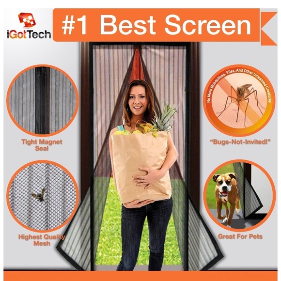 Magnetic Screen Door