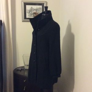 Silence +Noise Black Coat