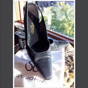 Sophisticated St.John sling backs