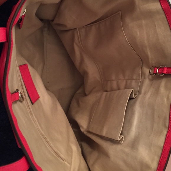 Large coach pink purse - Picture 3 of 3