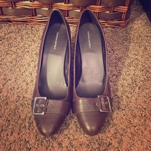 Brown Banana Republic Business Heels