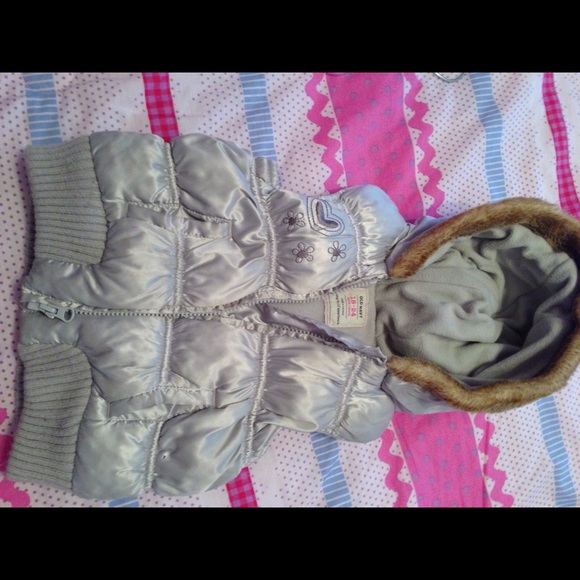 Toddler girl puffer jacket