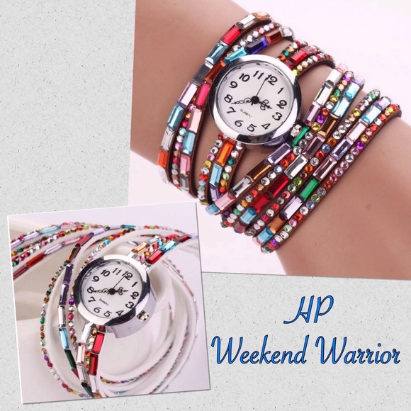 Rhinestones Band Watch - Picture 4 of 4