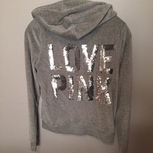 Victoria Secret velour hoodie