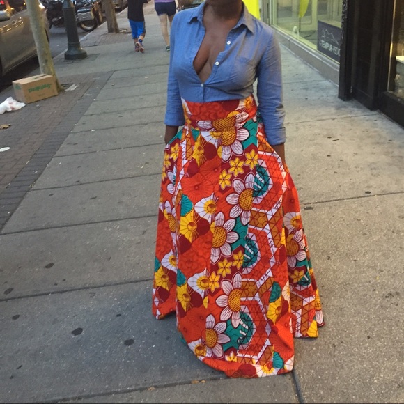 Ankara skirt - Picture 2 of 4