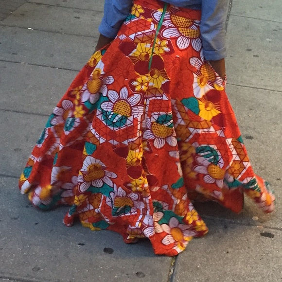 Ankara skirt - Picture 4 of 4