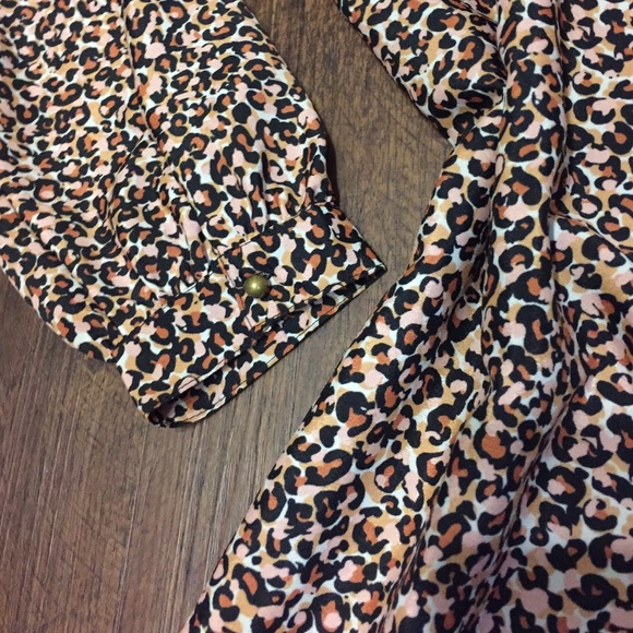 LOFT Leopard Shift Dress - Picture 2 of 4