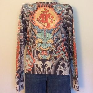 Authentic. Yellowman Tattoo Top