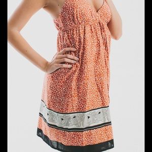 Forever 21 floral boho print dress