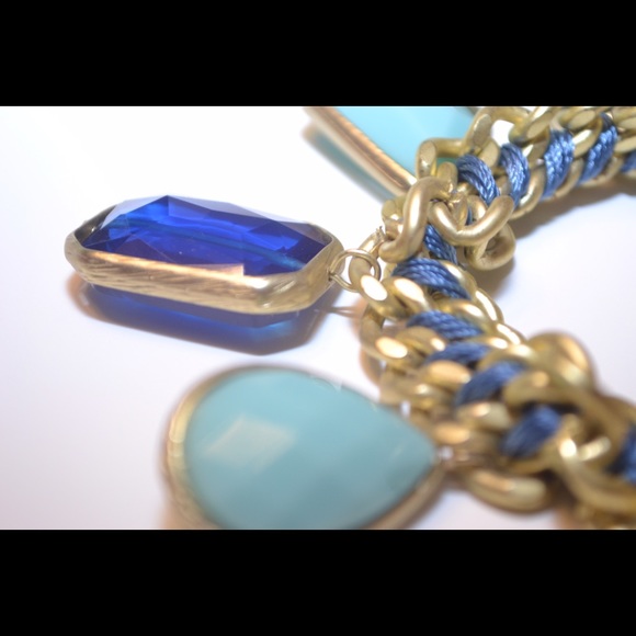 Zenzii statement aqua bracelet