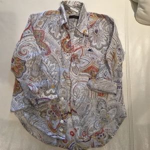 Etro linen shirt for a 4 year old