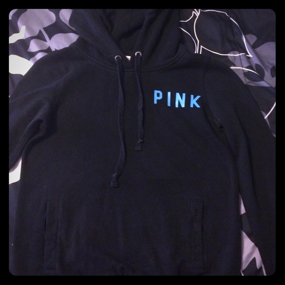XS cute black pink hoodie 😊💕💕