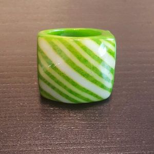 Handmade ring made of extremely durable material