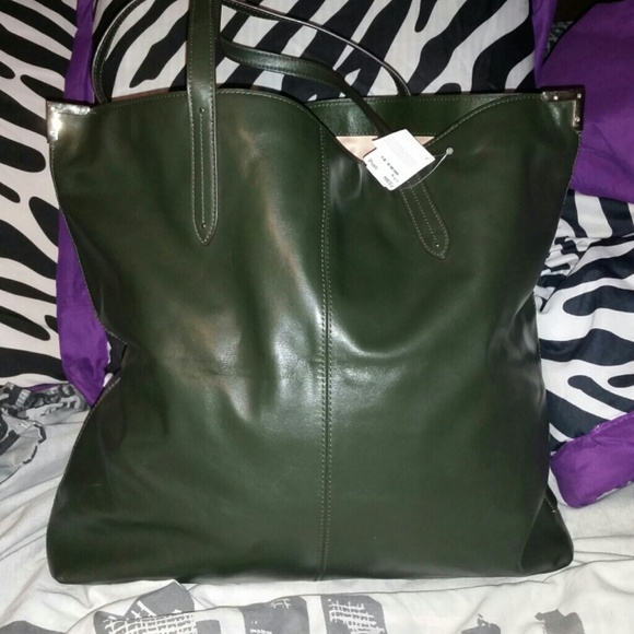 Coach Suede/Leather Extra Large Tote - Picture 2 of 3