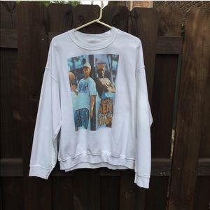 WHITE MEN CANT JUMP SWEATSHIRT