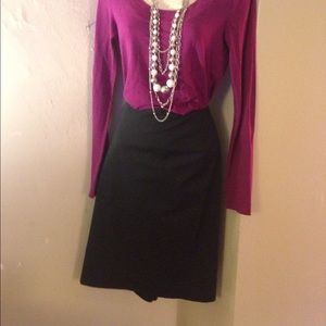 Black skirt