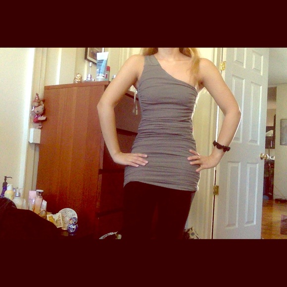 SOLD!Olive bodycon dress