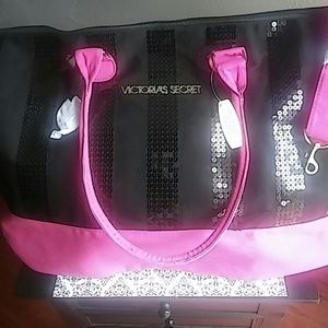 Brand New Victoria's Secret Duffel Overnight Bag