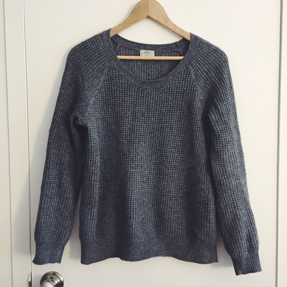 Madewell Waffle Knit Sweater (Small)