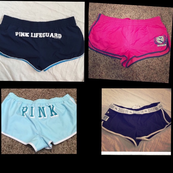 Bundle of 4 PINK board shorts
