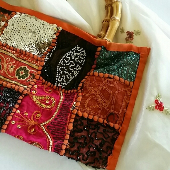 Handmade hand bag