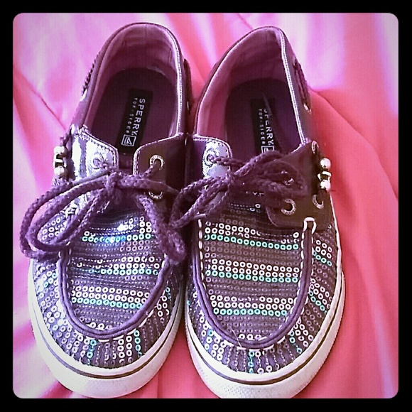 Kids Sperry shoes.