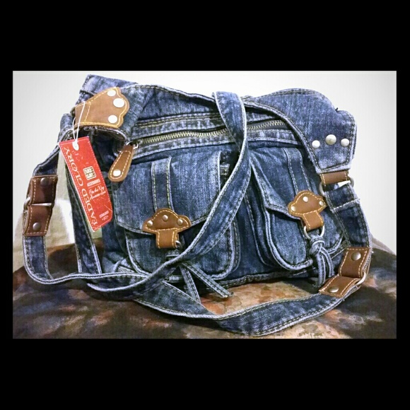 New Faded Glory denim purse