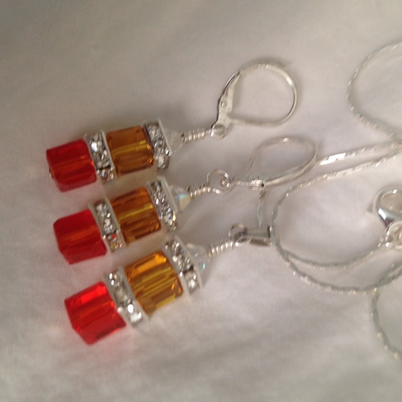 Earring pendant sets - Picture 4 of 4