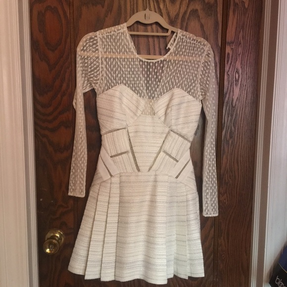 Self-Portrait Paneled Dress