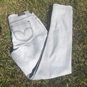 Levi jeans sz 30 light grey