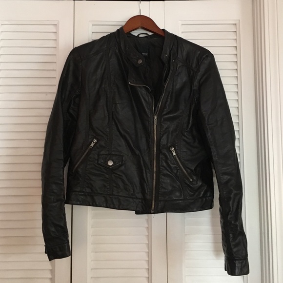Brown Pleather Jacket