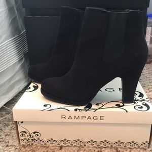 Rampage black booties