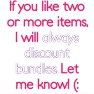 💜💜 I will give discounts on bundles! 💜💜