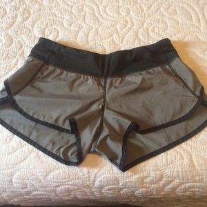 Lulu lemons grey speed shorts