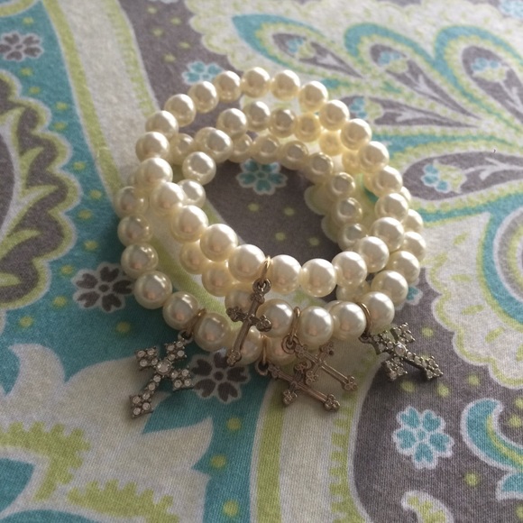 pearl bracelet bunch