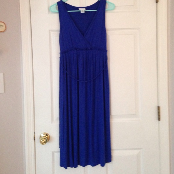 Maternity Blue Dress