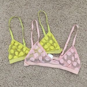 Madewell x Honeydew Bras - size small