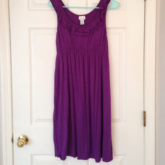 Maternity Purple Dresss