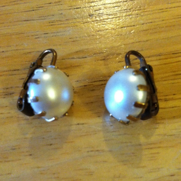 Vintage Jewelry Vintage Pearl Clip On Earring Poshmark