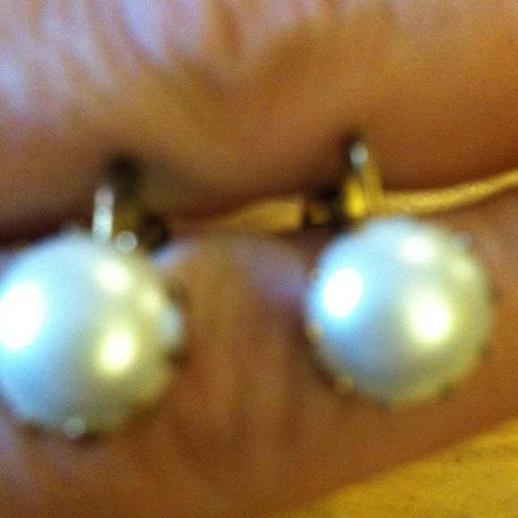 Vintage Jewelry Vintage Pearl Clip On Earring Poshmark