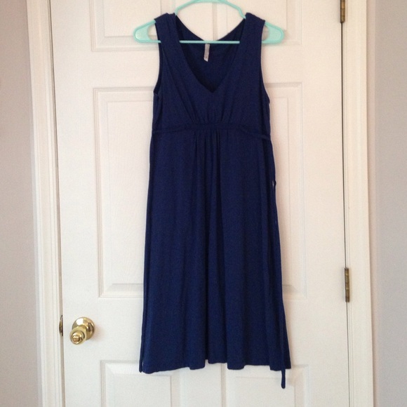 Maternity Navy Dress