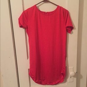 Red T-Shirt Dress