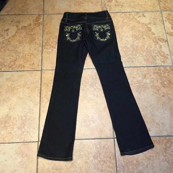 Dark denim jeans size 3/4