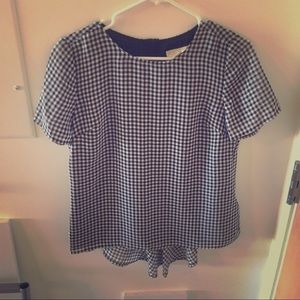 🆕MIchael Kors checkered top