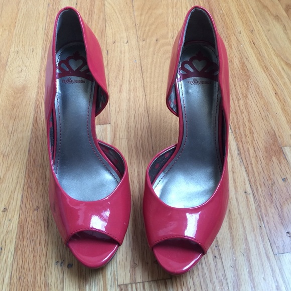 Open toe heels