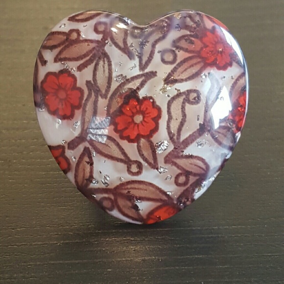 Heart shaped ring