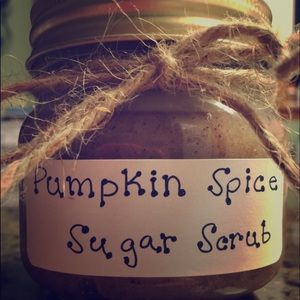 SALE!!! Homemade pumpkin spice sugar scrub
